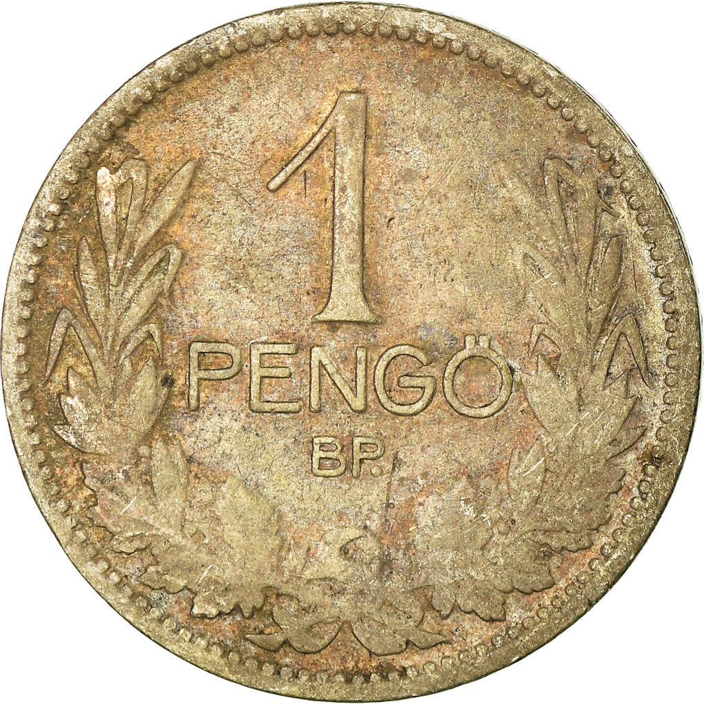 Coin, Hungary, Pengo, 1926, Budapest, VF(30-35), Silver, KM:510