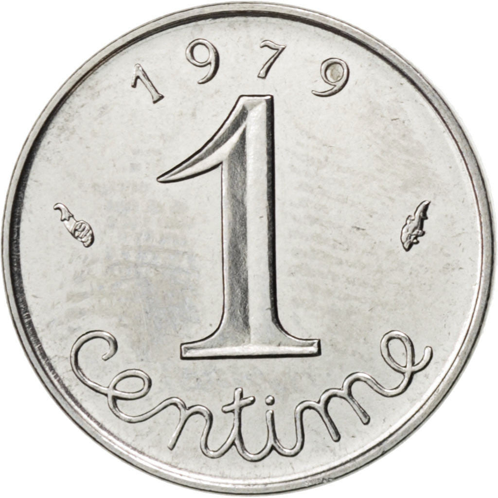 Münze, Frankreich, Épi, Centime, 1979, UNZ, Stainless Steel, KM:928