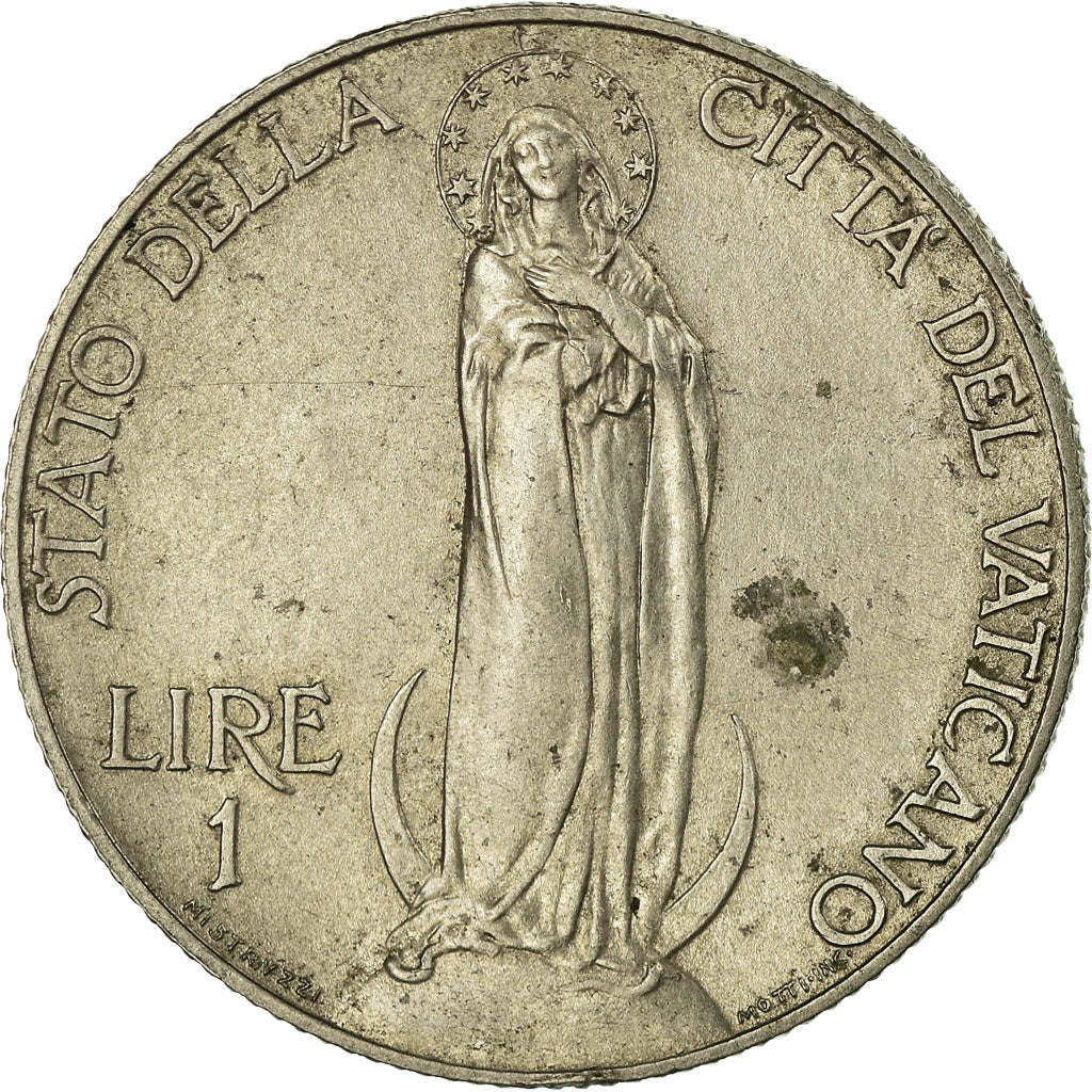 Monnaie, Cité du Vatican, Pius XI, Lira, 1930, Roma, SUP, Nickel, KM:5
