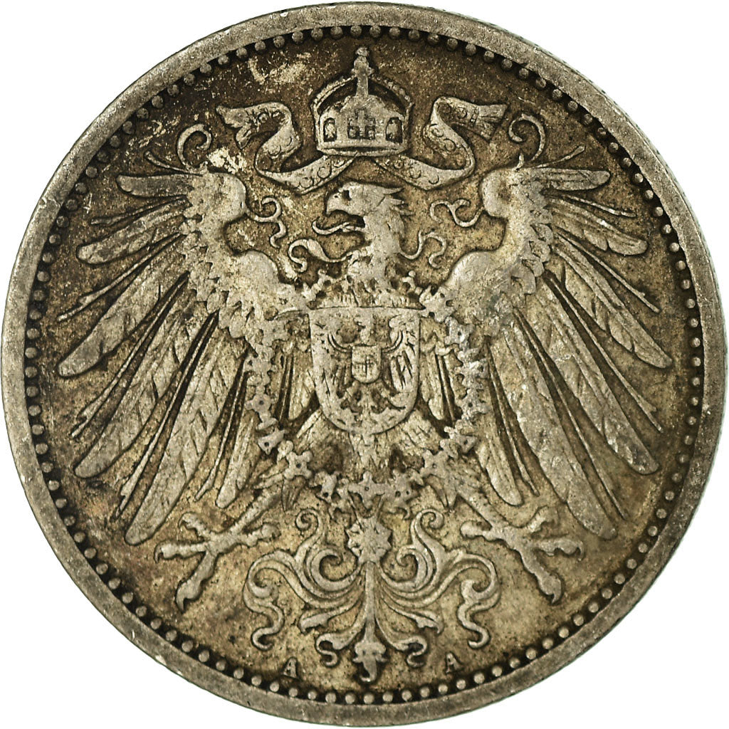 Münze, GERMANY - EMPIRE, Wilhelm II, Mark, 1901, Berlin, SS, Silber, KM:14