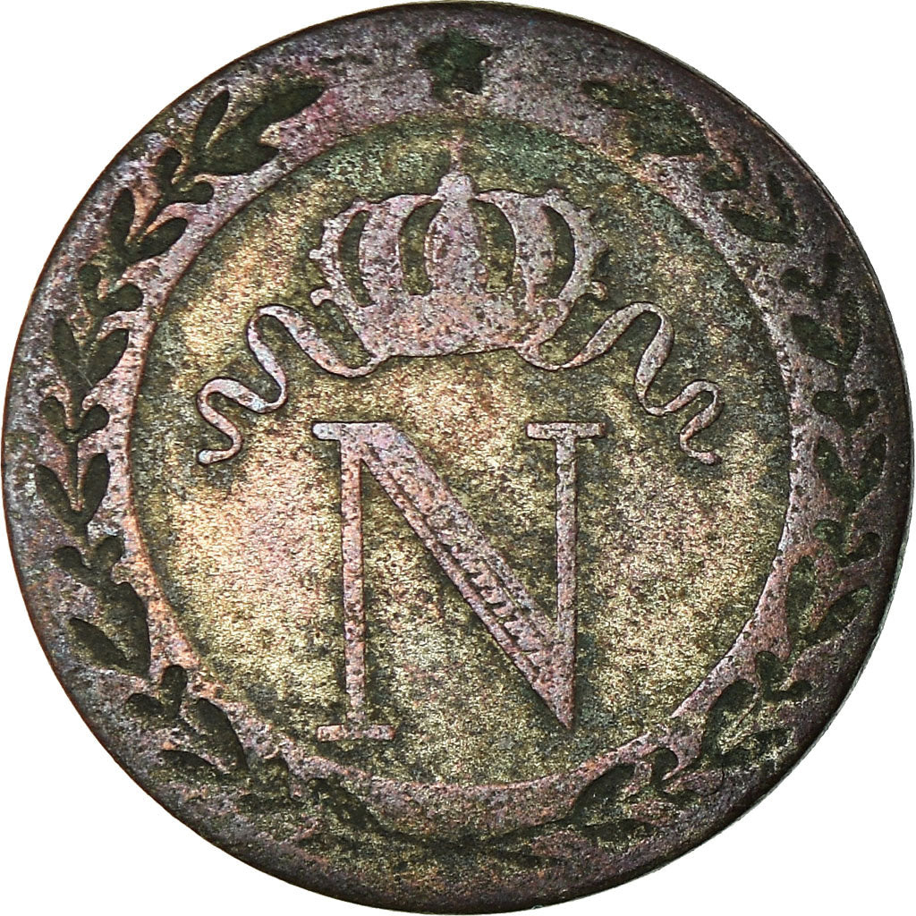 Coin, France, Napoléon I, 10 Centimes, 1809, Paris, VF(20-25), Billon