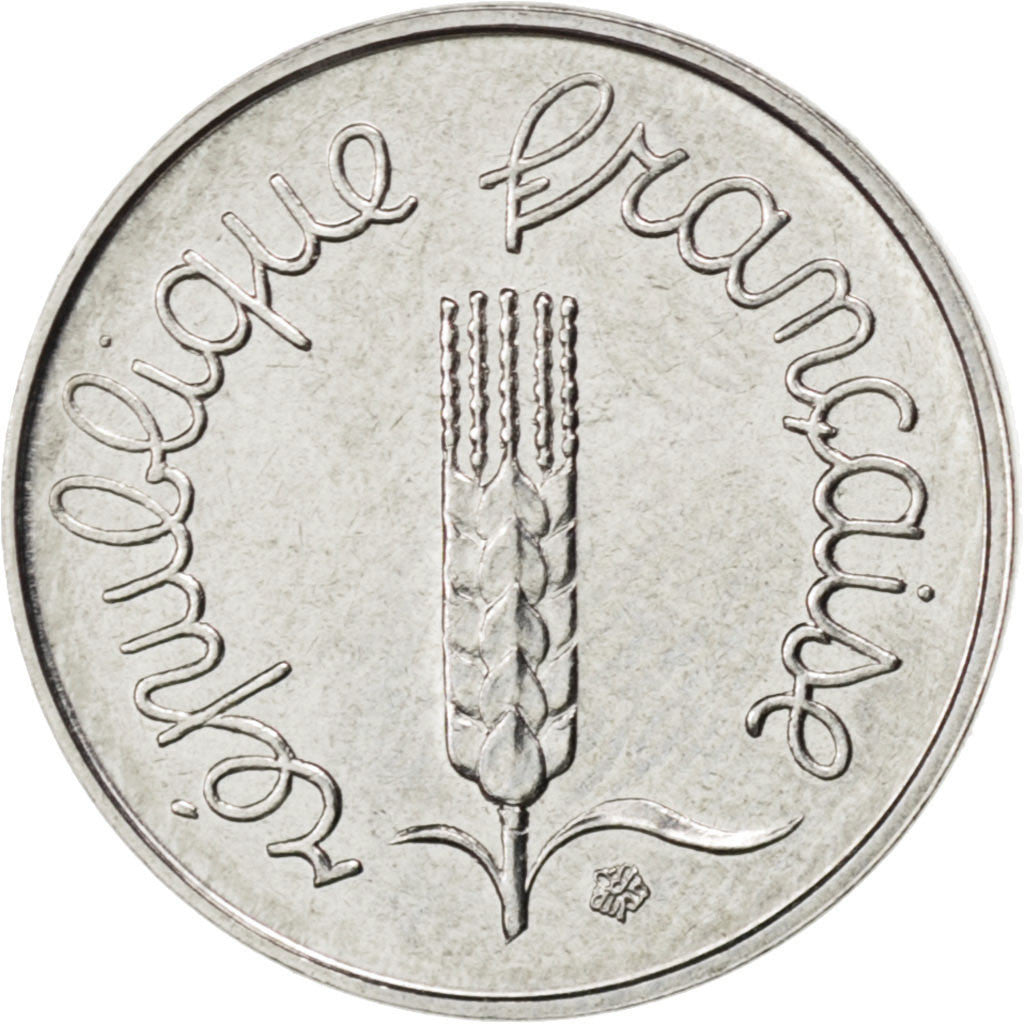 FRANCE, Épi, Centime, 1981, Paris, KM #928, MS(63), Stainless Steel, 15, Gadoury