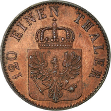 Monnaie, Etats allemands, PRUSSIA, Friedrich Wilhelm IV, 3 Pfennig, 1847