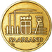 Coin, SAARLAND, 50 Franken, 1954, Paris, EF(40-45), Aluminum-Bronze, KM:3