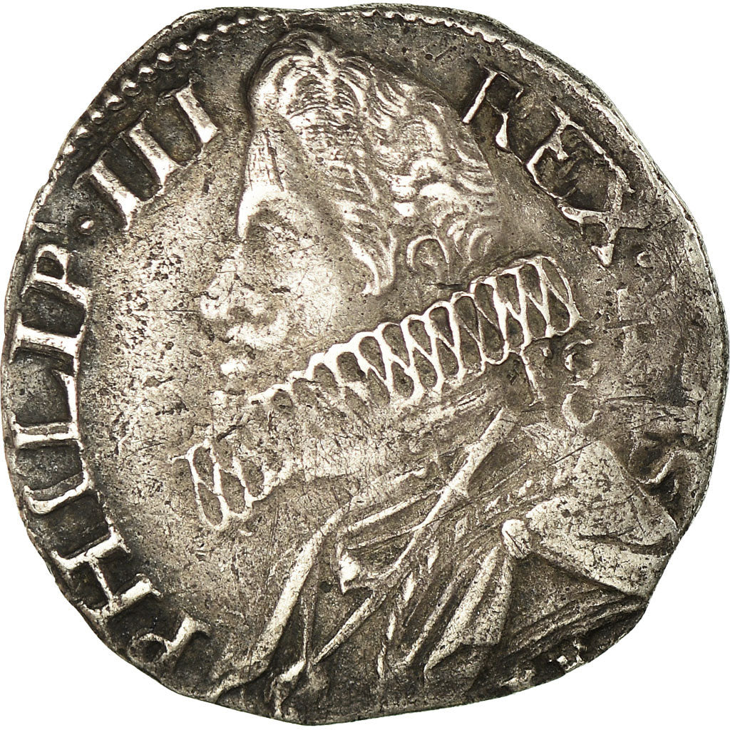 Münze, Italien Staaten, NAPLES, Filippo III, 15 Grana, 1619, Napoli, SS