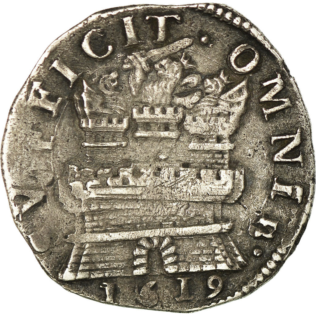 Münze, Italien Staaten, NAPLES, Filippo III, 15 Grana, 1619, Napoli, SS