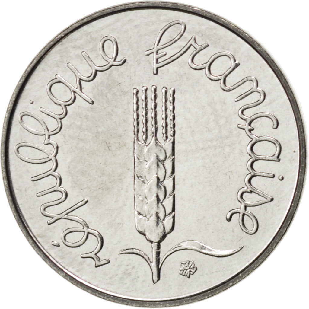 FRANCE, Épi, Centime, 1986, Paris, KM #928, MS(63), Stainless Steel, 15, Gadoury