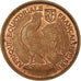 Coin, French Equatorial Africa, 50 Centimes, 1943, Pretoria, MS(60-62), Bronze