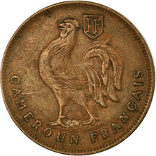 Moeda, África Equatorial Francesa, Franc, 1943, Pretoria, VF(30-35), Bronze