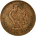 Moeda, África Equatorial Francesa, Franc, 1943, Pretoria, VF(30-35), Bronze