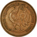 Munten, Frans Equatoriaal Afrika, Franc, 1943, Pretoria, ZF+, Bronze, KM:2a
