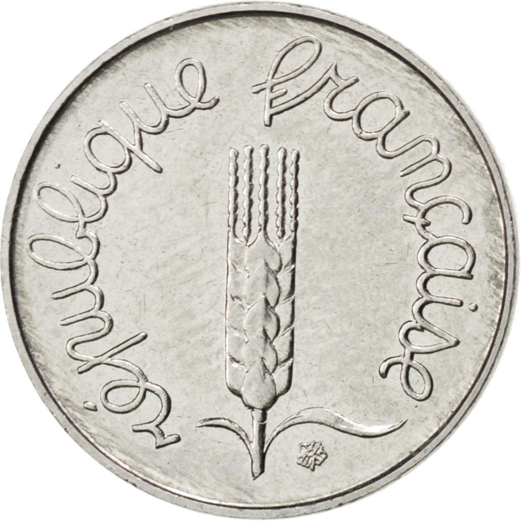 Vème République, 1 Centime Epi 1987, KM 928