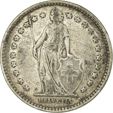 Coin, Switzerland, 2 Francs, 1921, Bern, VF(30-35), Silver, KM:21