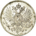 Coin, Finland, Nicholas II, 25 Penniä, 1916, MS(60-62), Silver, KM:6.2