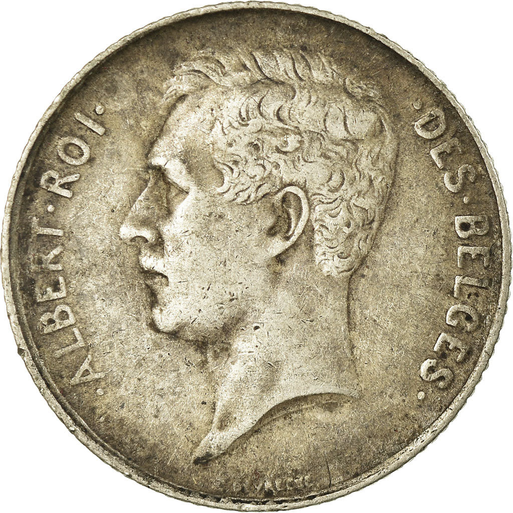 Coin, Belgium, Franc, 1913, EF(40-45), Silver, KM:72