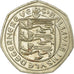 Moeda, Guernesey, Elizabeth II, 50 Pence, 1981, Heaton, AU(50-53)