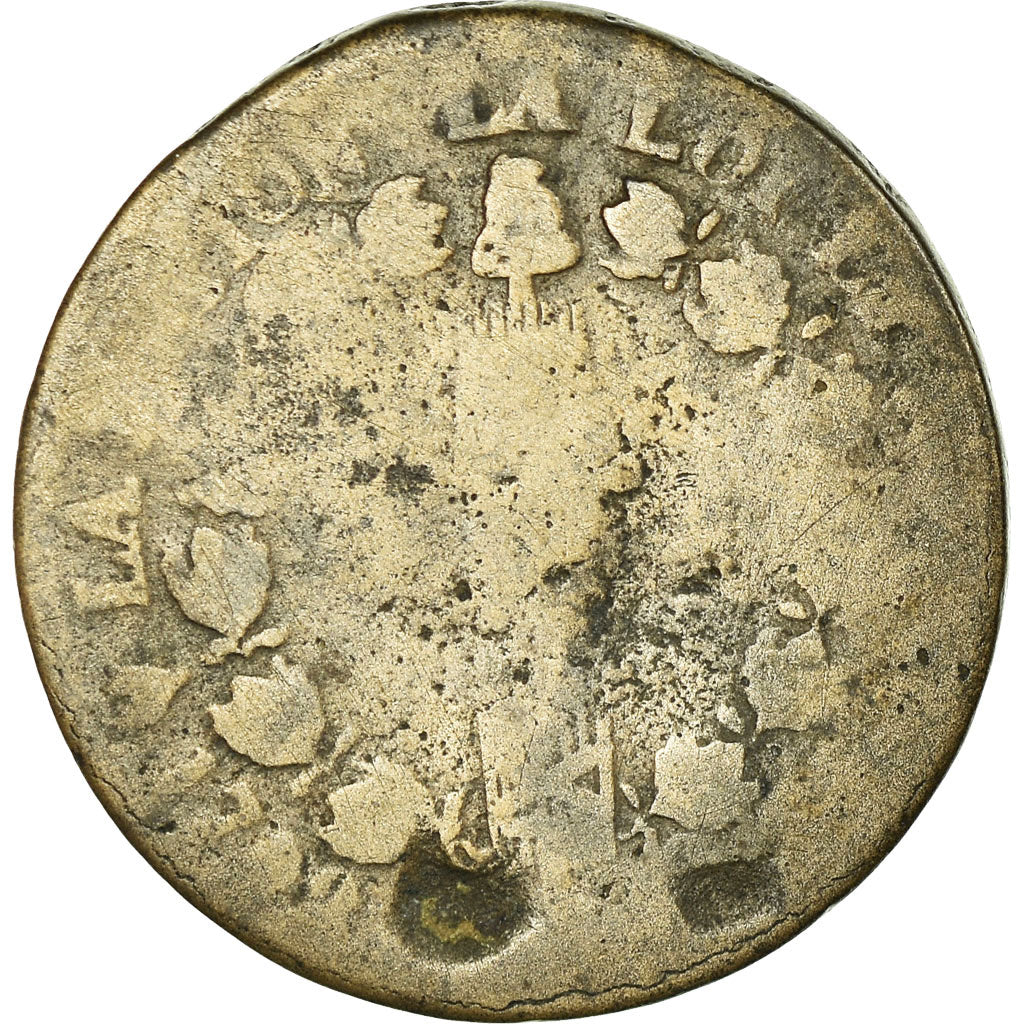 Munten, Frankrijk, 12 deniers français, 12 Deniers, 1792, Strasbourg, ZG
