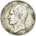 Münze, Belgien, Leopold I, 5 Francs, 5 Frank, 1865, Point after F, S+, Silber