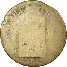 Moneta, Francia, Sol aux balances françoise, Sol, 1793, Strasbourg, B+, Bronzo
