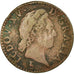 Coin, France, Louis XV, Demi sol à la vieille tête, 1/2 Sol, 1771, Troyes