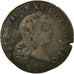 Moeda, França, Louis XV, Demi sol au buste enfantin, 1/2 Sol, 1721, Reims