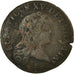 Monnaie, France, Louis XV, Demi sol au buste enfantin, 1/2 Sol, 1721, Reims