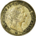 Moneda, Estados italianos, LOMBARDY-VENETIA, 1/4 Lira, 1823, Milan, MBC+, Plata