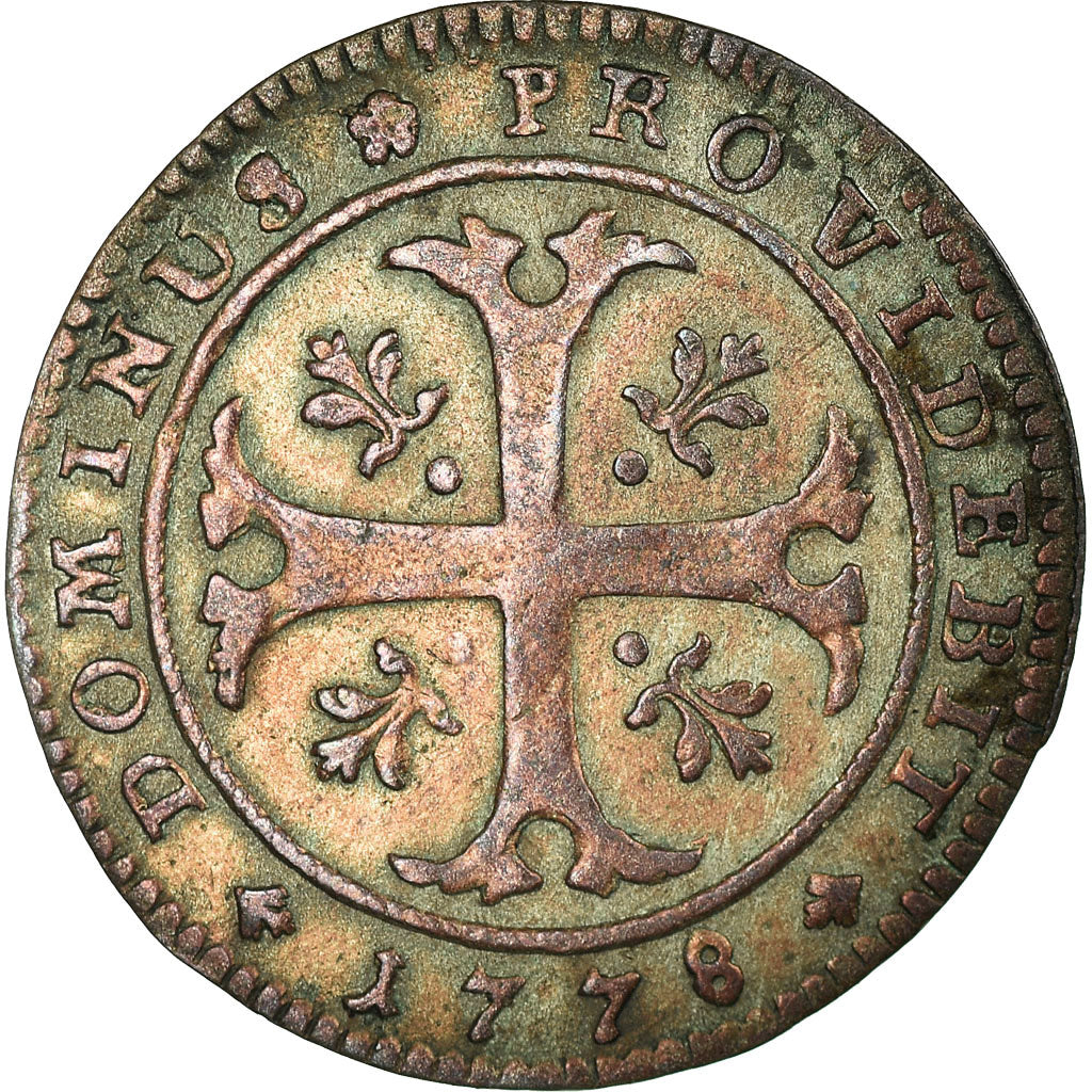 Coin, SWISS CANTONS, BERN, 1/2 Batzen, 1778, Bern, EF(40-45), Billon, KM:91
