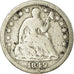 Coin, United States, Seated Liberty Half Dime, Half Dime, 1849, U.S. Mint