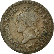 Coin, France, Dupré, Centime, 1798, Paris, EF(40-45), Bronze, KM:646