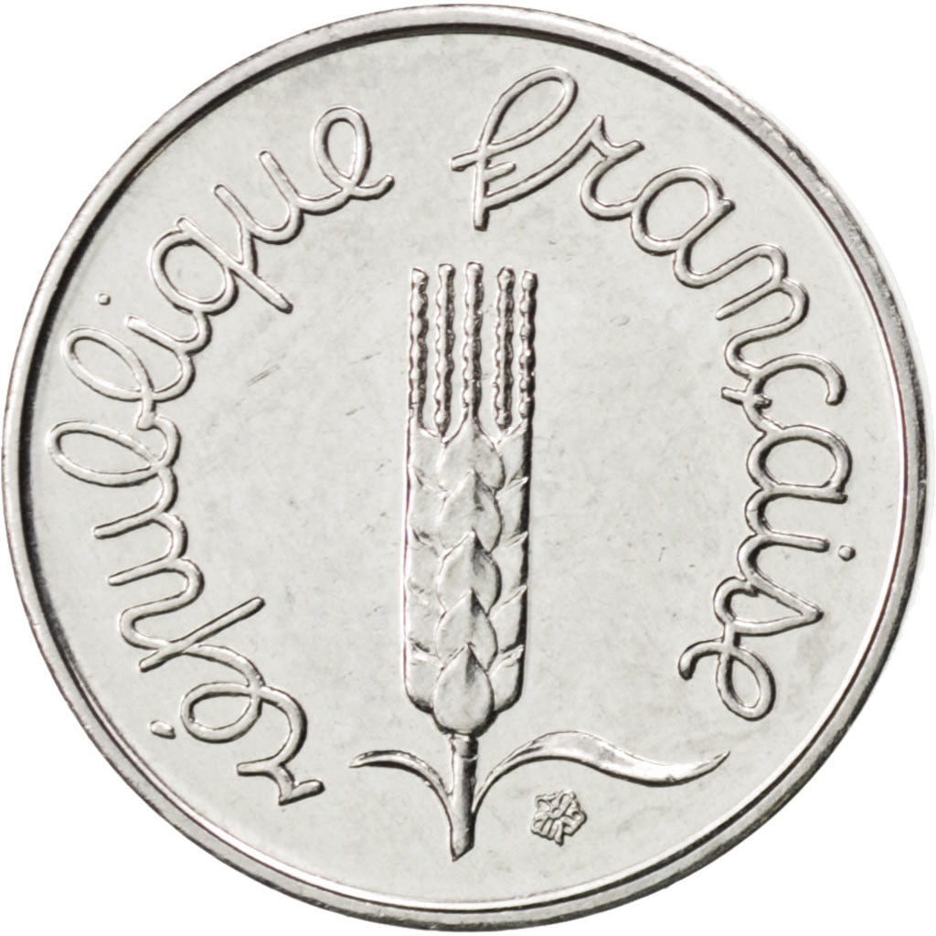 FRANCE, Épi, Centime, 1996, Paris, KM #928, MS(63), Stainless Steel, 15, Gadoury