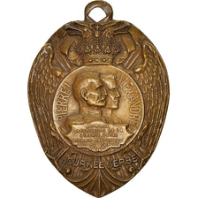 Serbia, Journée Serbe, Medal, 1916, Excellent Quality, Bronze, 40
