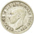 Moneta, Australia, George VI, Sixpence, 1950, BB, Argento, KM:45