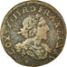Münze, Frankreich, Louis XIII, Double Tournois, 1638, Vallée du Rhône, S+