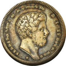 Coin, ITALIAN STATES, NAPLES, Ferdinando II, 2 Tornesi, 1852, Naples, EF(40-45)