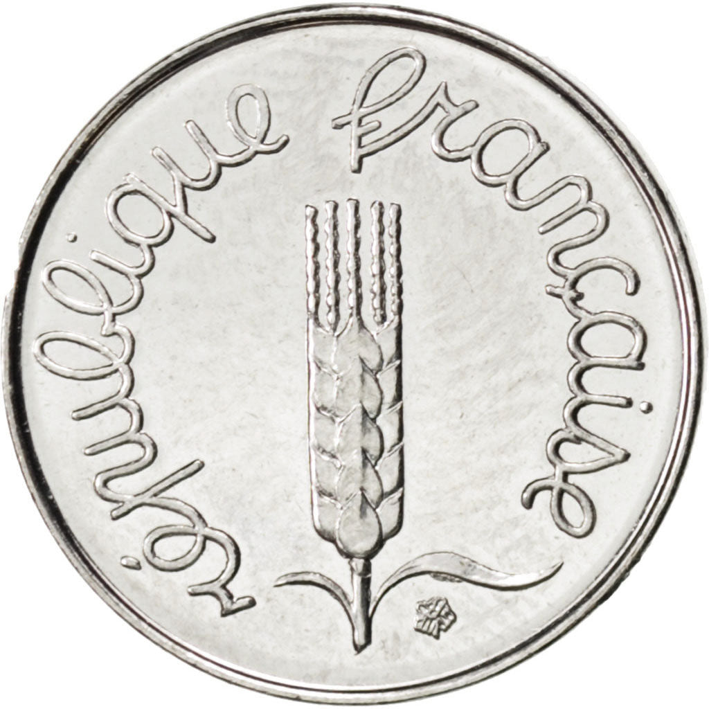 Vème République, 1 Centime Epi 2000 rebord, KM 928