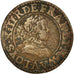 Moneta, Francja, Louis XIII, Double tournois, buste enfantin, Double Tournois