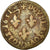 Moeda, França, Louis XIII, Double tournois, buste juvénile au col fraisé