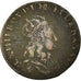 Moeda, França, Louis XIV, Liard de France au buste juvénile, deuxième type