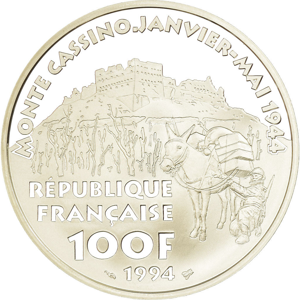 Coin, France, 100 Francs, 1994, BE, MS(65-70), Silver, KM:1041, Gadoury:C77