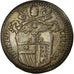 Coin, Vatican, Mezzo (1/2) Baiocco, 1795, Rome, AU(50-53), Copper