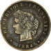 Coin, France, Cérès, Centime, 1884, Paris, EF(40-45), Bronze, KM:826.1