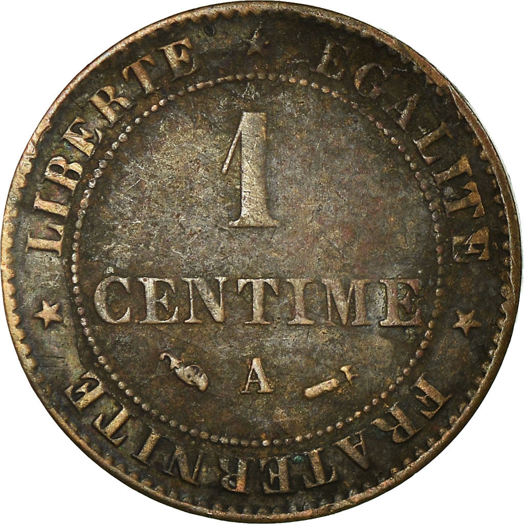 Coin, France, Cérès, Centime, 1884, Paris, EF(40-45), Bronze, KM:826.1