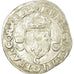 Coin, France, Henri II, Douzain aux croissants, 1550, Saint Lô, VF(20-25)