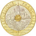 Coin, France, Mont Saint Michel, 20 Francs, 1994, MS(60-62), Tri-Metallic