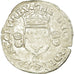 Monnaie, France, Henri II, Douzain aux croissants, 1550, Saint Lô, TTB, Billon
