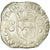Monnaie, France, Henri II, Douzain aux croissants, 1551, Saint Lô, TB, Argent