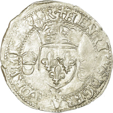 Coin, France, Henri II, Douzain, 1552, Bordeaux, VF(30-35), Billon, Sombart:4380
