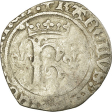 Moneda, Francia, Charles VIII, Karolus or Dizain, Paris, BC+, Vellón