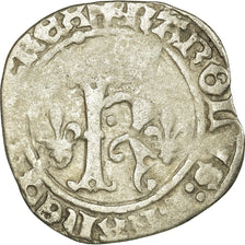 Moeda, França, Charles VIII, Karolus or Dizain, Saint Lô, VF(20-25), Lingote